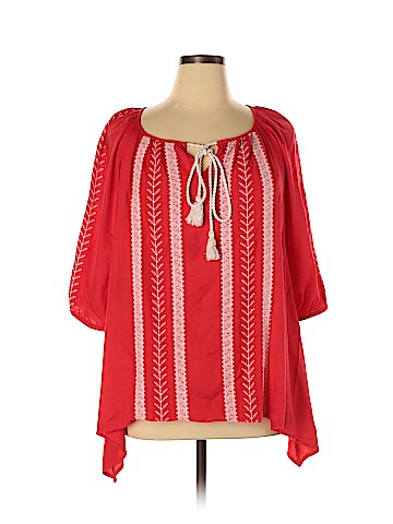 Karen Kane 3/4 Sleeve Top (view 1)