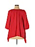 Karen Kane 100% Rayon Red 3/4 Sleeve Top Size 1X - photo 2