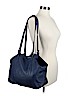 Halogen 100% Leather Blue Leather Tote One size - photo 2