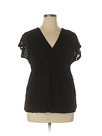 Alfani Short Sleeve Blouse (view 1)