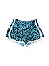 Justice 100% Polyester Blue Athletic Shorts Size 6 - photo 1