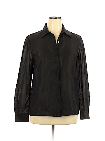 Dana Buchman Long Sleeve Top (view 1)