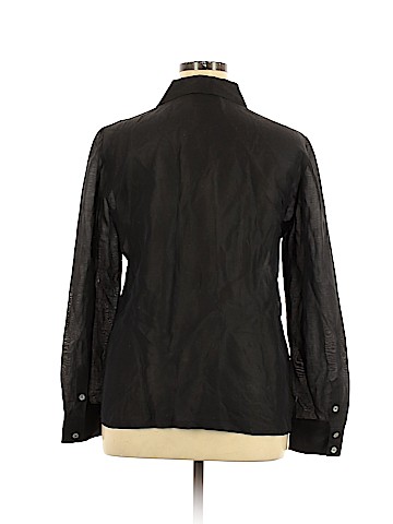 Dana Buchman Long Sleeve Top (view 2)