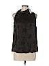 Moulinette Soeurs 100% Viscose Black Sleeveless Blouse Size 8 - photo 1
