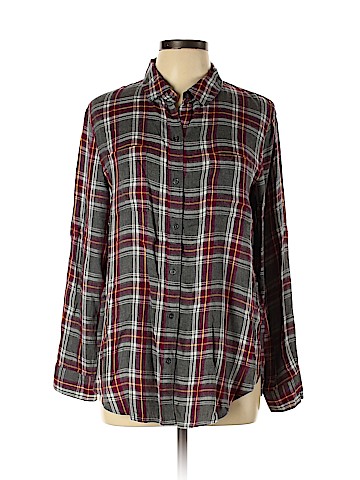 Banana Republic Factory Store Long Sleeve Button-Down Shirt (view 1)