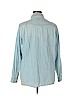 Universal Thread 100% Cotton Blue Long Sleeve Button-Down Shirt Size XL - photo 2