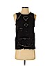 Lucky Brand 100% Cotton Black Sleeveless Top Size S - photo 1
