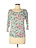 No Boundaries Blue 3/4 Sleeve Top Size S - photo 1