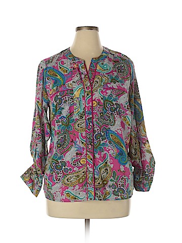 Elementz Long Sleeve Blouse (view 1)