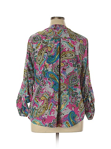 Elementz Long Sleeve Blouse (view 2)