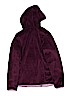Lands' End 100% Polyester Purple Fleece Jacket Size 10 - 12 - photo 2