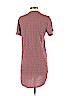 H&M 100% Viscose Burgundy Casual Dress Size 4 - photo 2