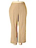 Catherines Tan Casual Pants Size 2XW Petite - photo 1