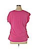 Sahalie Pink Short Sleeve T-Shirt Size 1X - photo 2