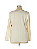 Charter Club 100% Polyester Ivory Long Sleeve Blouse Size 1X - photo 2