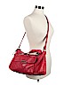 B Makowsky 100% Leather Red Leather Satchel One size - photo 2