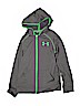 Under Armour Solid Gray Zip Up Hoodie Size M (youth) - photo 1