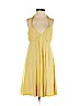 BCBGMAXAZRIA 100% Silk Yellow Cocktail Dress Size 2 - photo 1