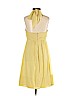 BCBGMAXAZRIA 100% Silk Yellow Cocktail Dress Size 2 - photo 2