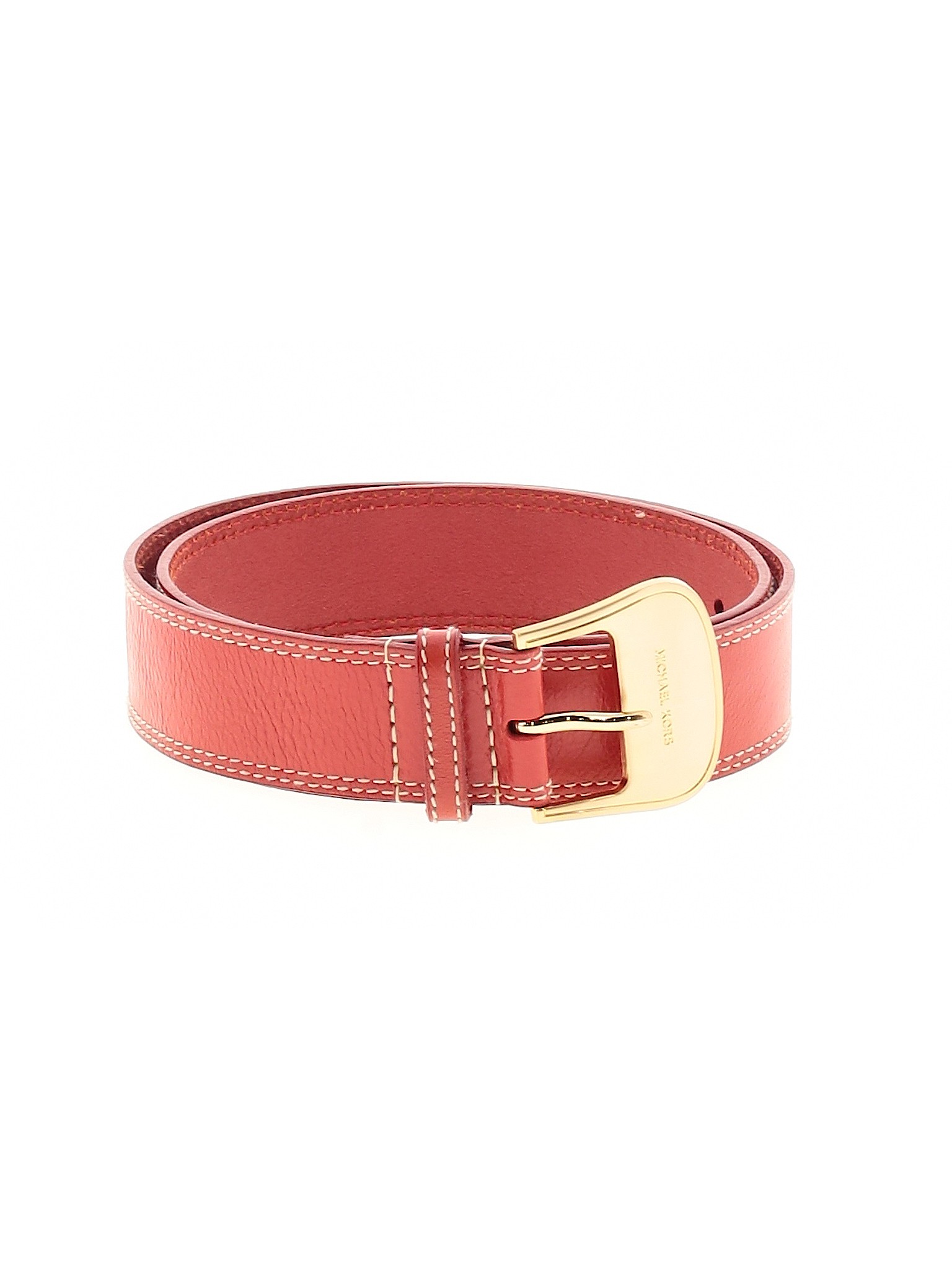 red michael kors belt