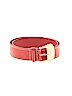 MICHAEL Michael Kors 100% Leather Solid Red Leather Belt Size M - photo 1