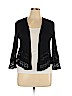 NY Collection Black Cardigan Size XL - photo 1