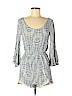 Aqua 100% Rayon Blue Romper Size S - photo 1