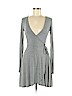 Forever 21 100% Polyester Gray Casual Dress Size M - photo 1