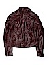 Arizona Jean Company 100% Polyurethane Burgundy Faux Leather Jacket Size L (youth) - photo 1