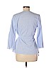 Zara Blue 3/4 Sleeve Top Size XS - photo 2