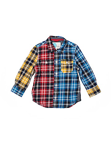 Mini Boden Long Sleeve Button-Down Shirt (view 1)