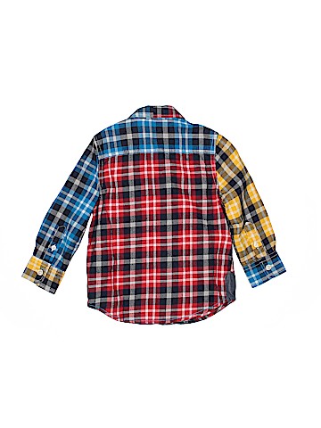 Mini Boden Long Sleeve Button-Down Shirt (view 2)