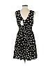 Planet Gold 100% Polyester Black Casual Dress Size M - photo 2