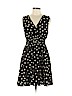 Planet Gold 100% Polyester Black Casual Dress Size M - photo 1