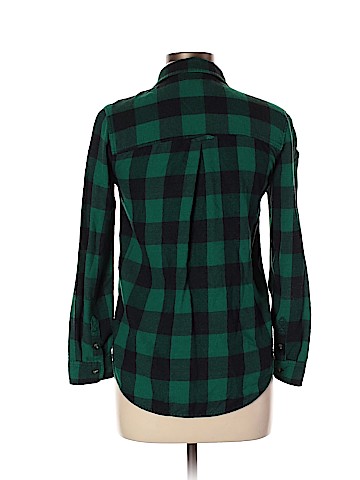 American Eagle Outfitters Long Sleeve Button-Down Shirt (view 2)