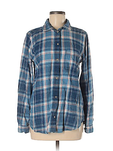 American Eagle Outfitters Long Sleeve Button-Down Shirt (view 1)