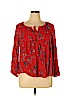 Old Navy 100% Rayon Red Long Sleeve Top Size XXL - photo 1