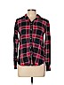 American Eagle Outfitters Red Long Sleeve Button-Down Shirt Size S - photo 1