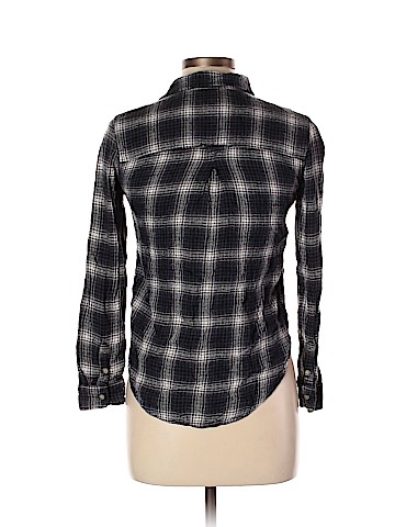 American Eagle Outfitters Long Sleeve Button-Down Shirt (view 2)