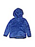 Cat & Jack 100% Polyester Blue Fleece Jacket Size 5T - photo 2