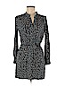 Diane von Furstenberg 100% Silk Black Casual Dress Size 8 - photo 1