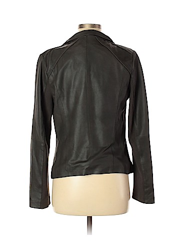 Elie Tahari Leather Jacket (view 2)