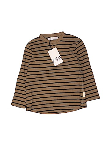 Zara Kids Long Sleeve Henley (view 1)