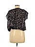 Forever 21 100% Polyester Black Short Sleeve Blouse Size M - photo 2