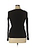 INC International Concepts Black Long Sleeve Top Size XL - photo 2