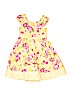 Gymboree 100% Cotton Floral Yellow Special Occasion Dress Size 7 - photo 1