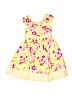 Gymboree 100% Cotton Floral Yellow Special Occasion Dress Size 7 - photo 2