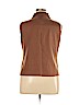 Hunt Club 100% Silk Tan Sleeveless Silk Top Size 14 - photo 2