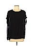 Zara Black Short Sleeve Blouse Size M - photo 1