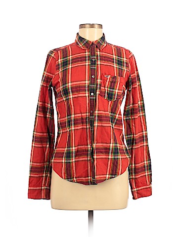 Hollister Long Sleeve Button-Down Shirt (view 1)
